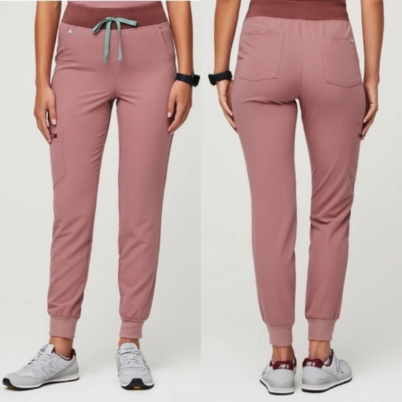 Figs Pants - Figs Zamora Scrub Jogger Mineral Mauve